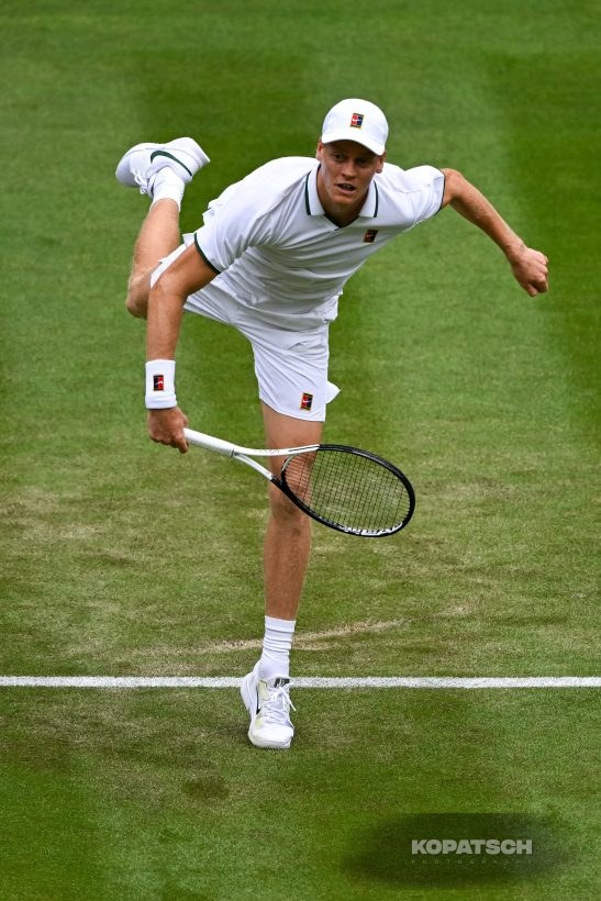 Jannik Sinner of Italy — 2026 Wimbledon