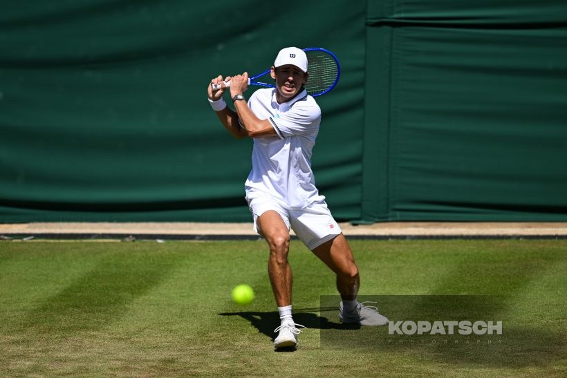 Alex de Minaur of Australia — 2026 Wimbledon
