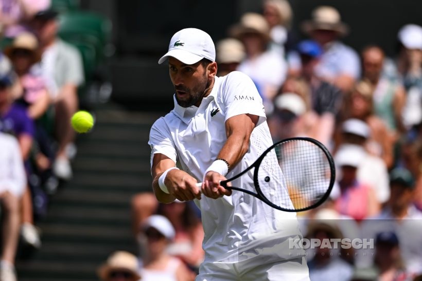 Novak Djokovic of Serbia — 2026 Wimbledon