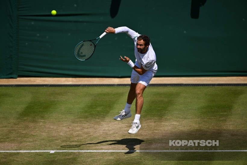 Roman Safiullin of Russia — 2026 Wimbledon