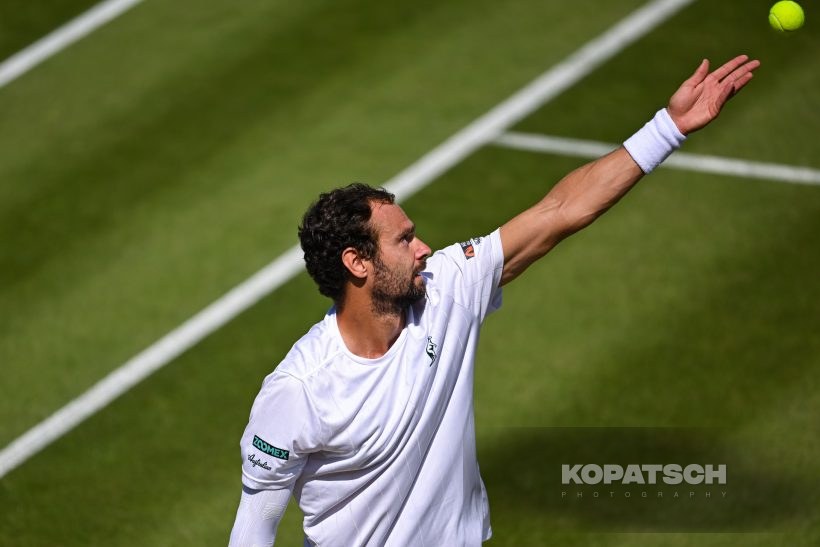 Roman Safiullin of Russia — 2026 Wimbledon