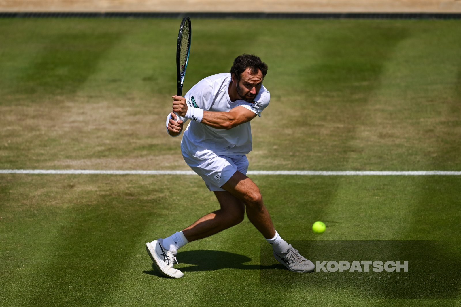 Roman Safiullin of Russia — 2026 Wimbledon