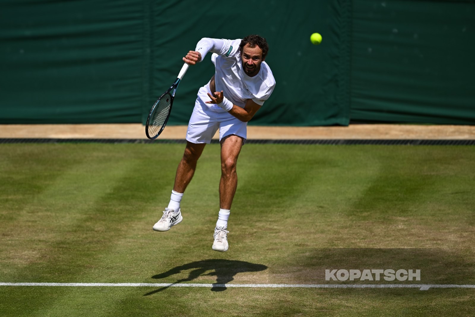 Roman Safiullin of Russia — 2026 Wimbledon