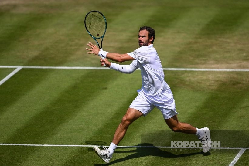 Roman Safiullin of Russia — 2026 Wimbledon