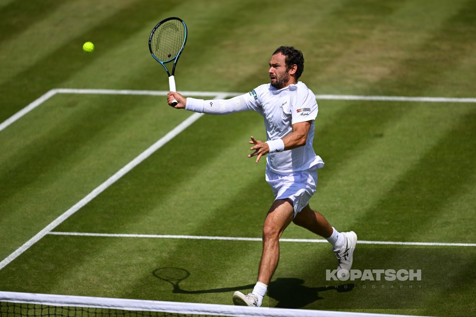 Roman Safiullin of Russia — 2026 Wimbledon