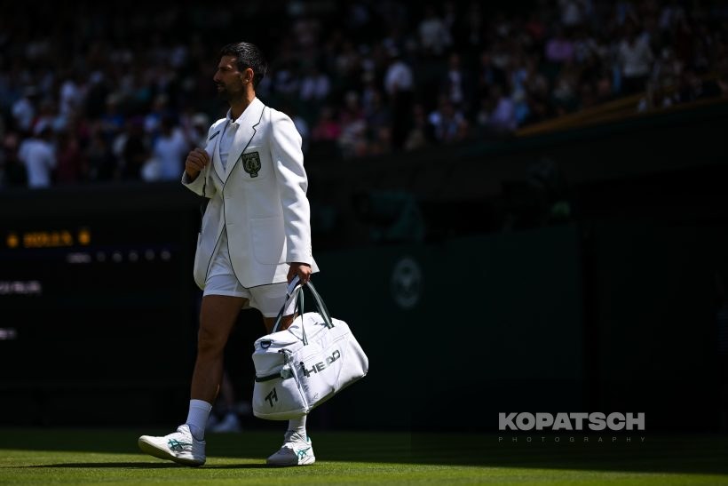 Novak Djokovic of Serbia — 2026 Wimbledon
