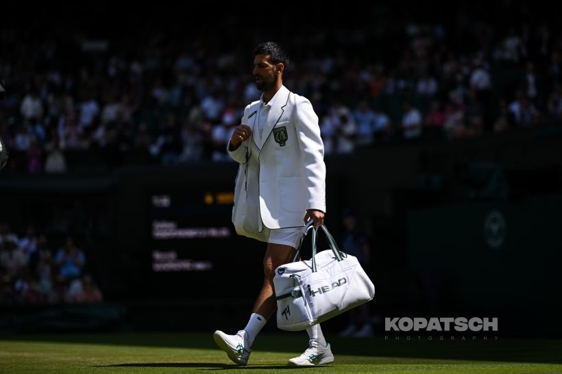 Novak Djokovic of Serbia — 2026 Wimbledon