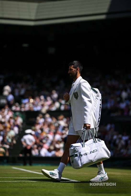 Novak Djokovic of Serbia — 2026 Wimbledon