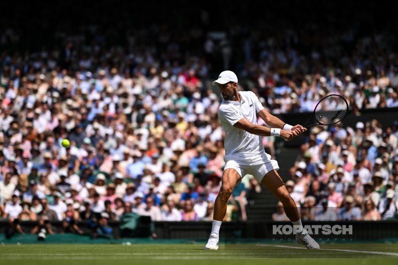 Novak Djokovic of Serbia — 2026 Wimbledon
