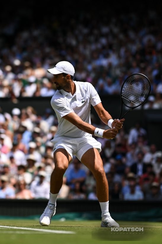 Novak Djokovic of Serbia — 2026 Wimbledon