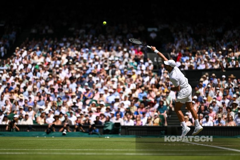 Novak Djokovic of Serbia — 2026 Wimbledon
