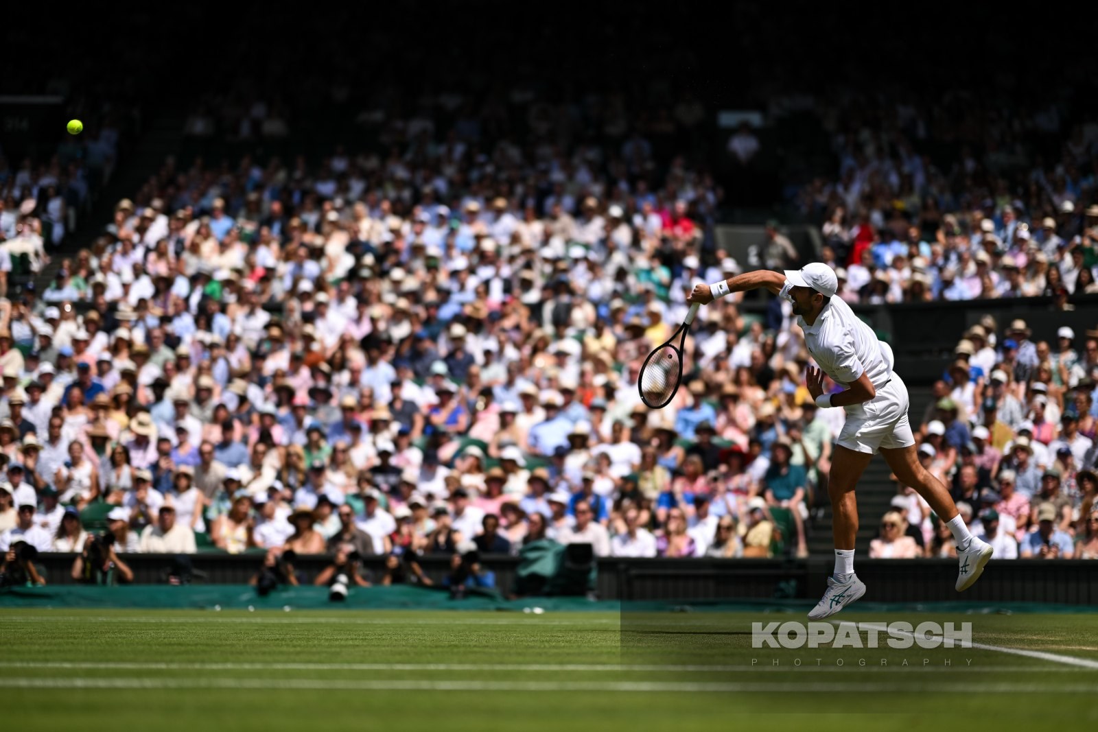 Novak Djokovic of Serbia — 2026 Wimbledon