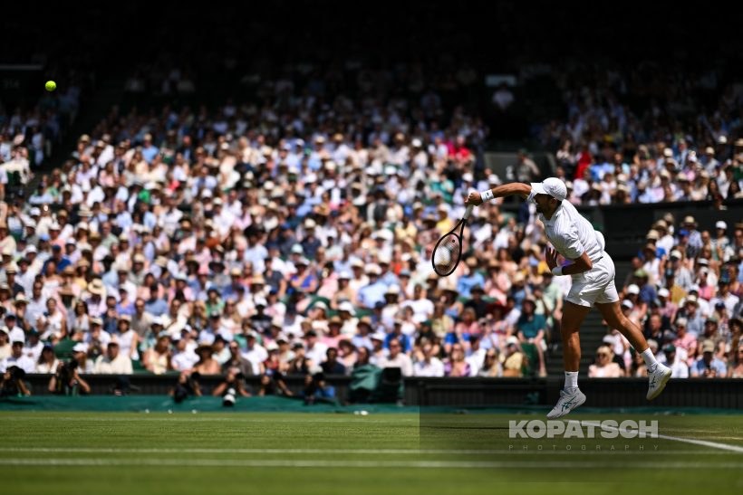 Novak Djokovic of Serbia — 2026 Wimbledon