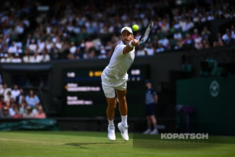 Novak Djokovic of Serbia — 2026 Wimbledon