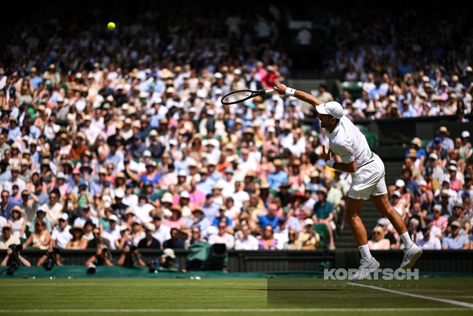 Novak Djokovic of Serbia — 2026 Wimbledon