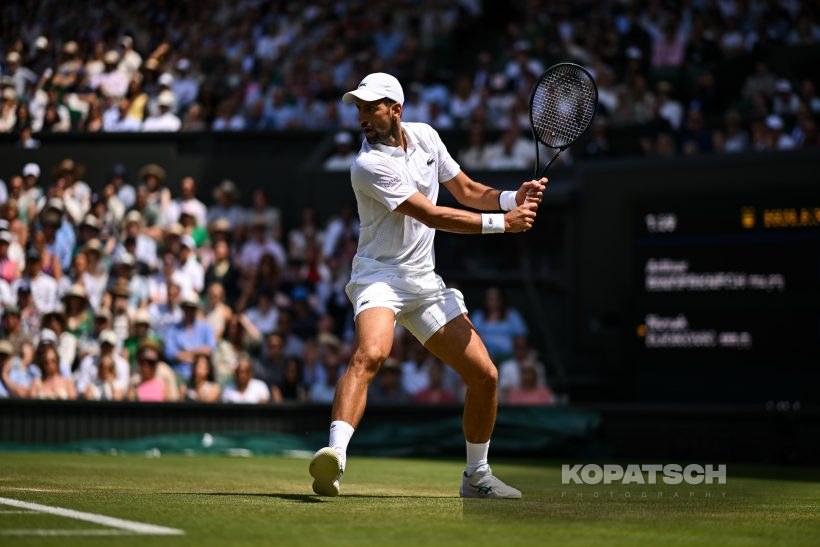 Novak Djokovic of Serbia — 2026 Wimbledon