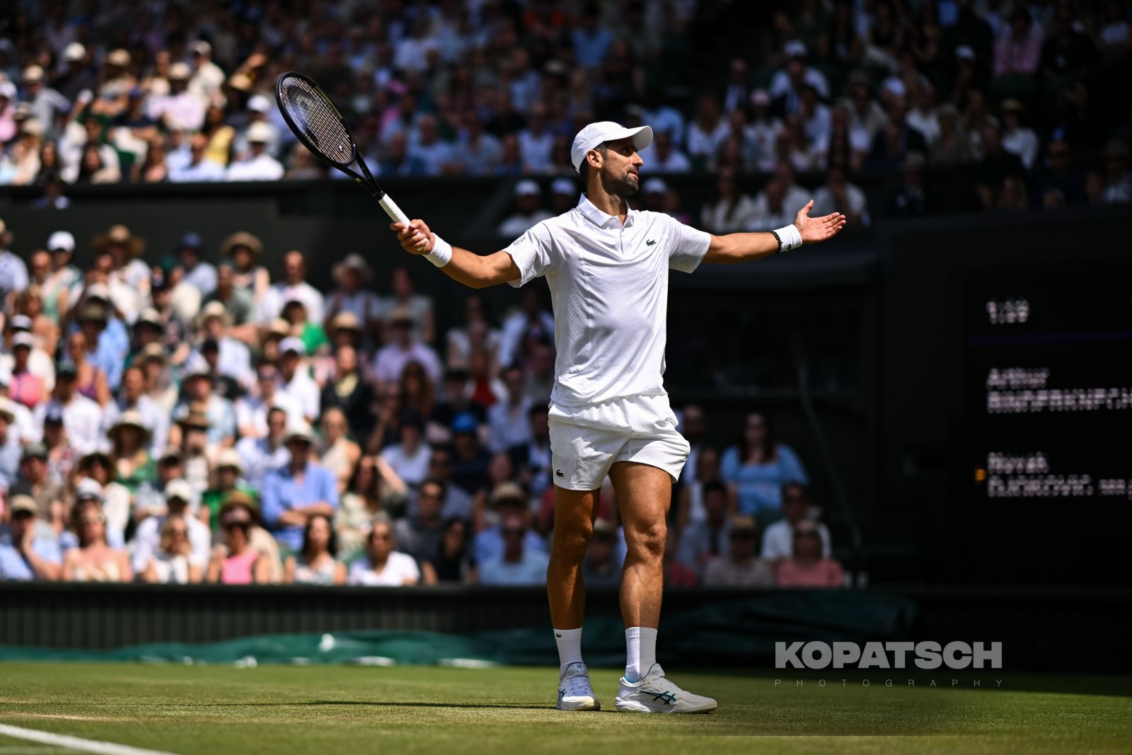 Novak Djokovic of Serbia — 2026 Wimbledon