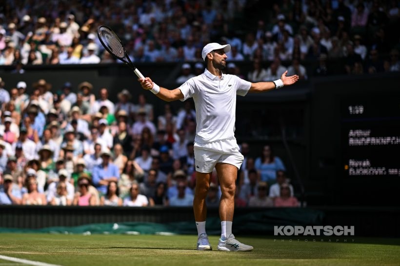 Novak Djokovic of Serbia — 2026 Wimbledon