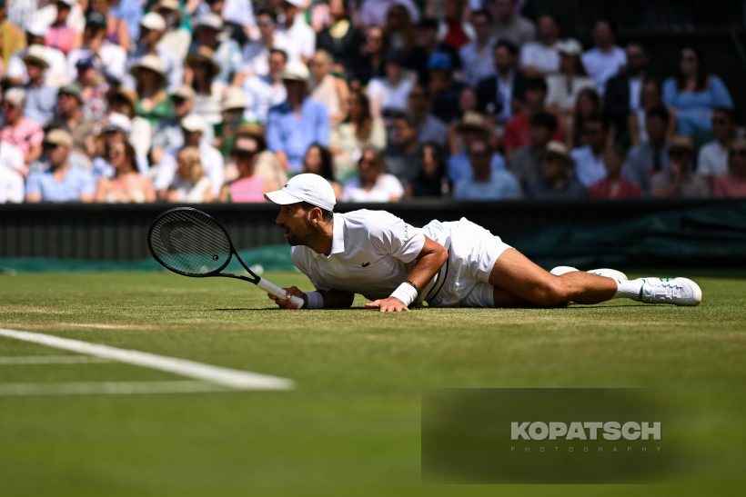 Novak Djokovic of Serbia — 2026 Wimbledon