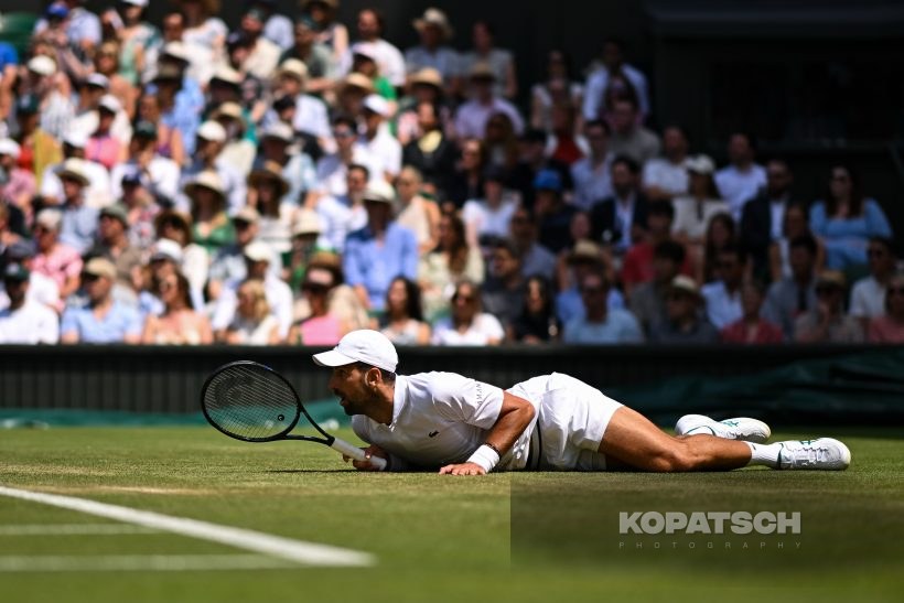 Novak Djokovic of Serbia — 2026 Wimbledon