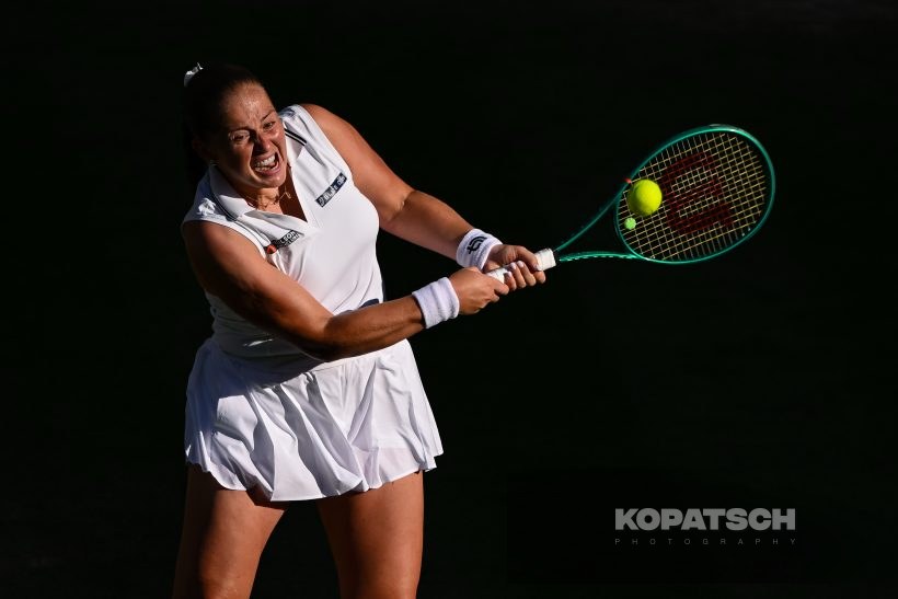 Jelena Ostapenko of Latvia — 2026 Wimbledon