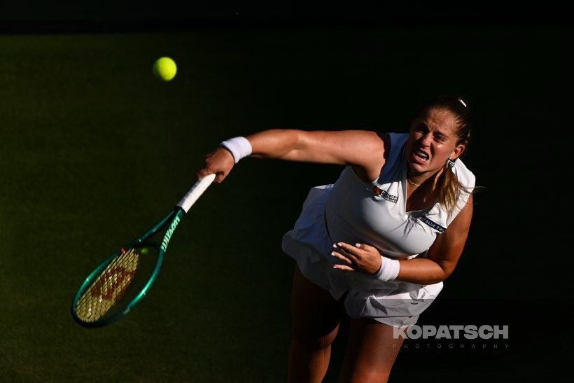 Jelena Ostapenko of Latvia — 2026 Wimbledon