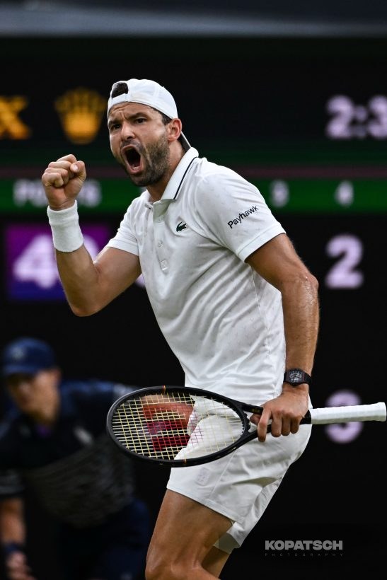 Grigor Dimitrov of Bulgaria — 2026 Wimbledon