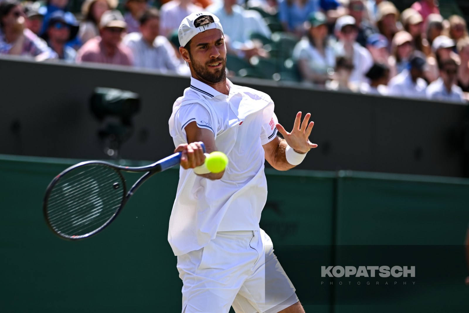 Karen Khachanov of Russia — 2026 Wimbledon