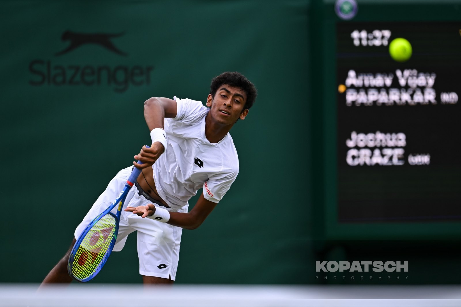 Arnav Paparkar of India — 2026 Wimbledon