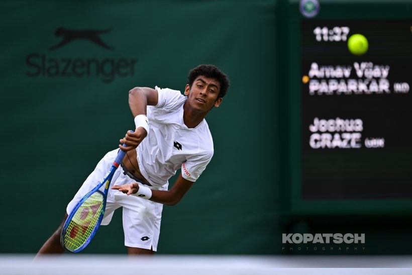 Arnav Paparkar of India — 2026 Wimbledon