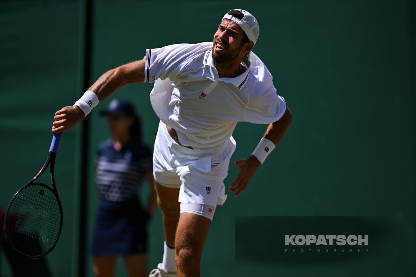 Karen Khachanov of Russia — 2026 Wimbledon