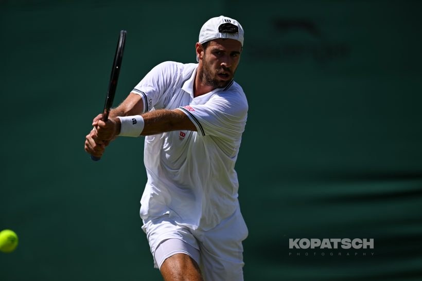 Karen Khachanov of Russia — 2026 Wimbledon