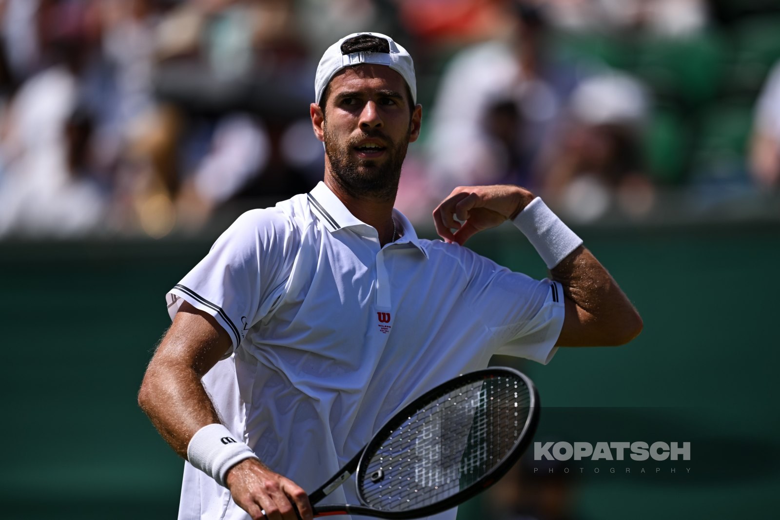Karen Khachanov of Russia — 2026 Wimbledon