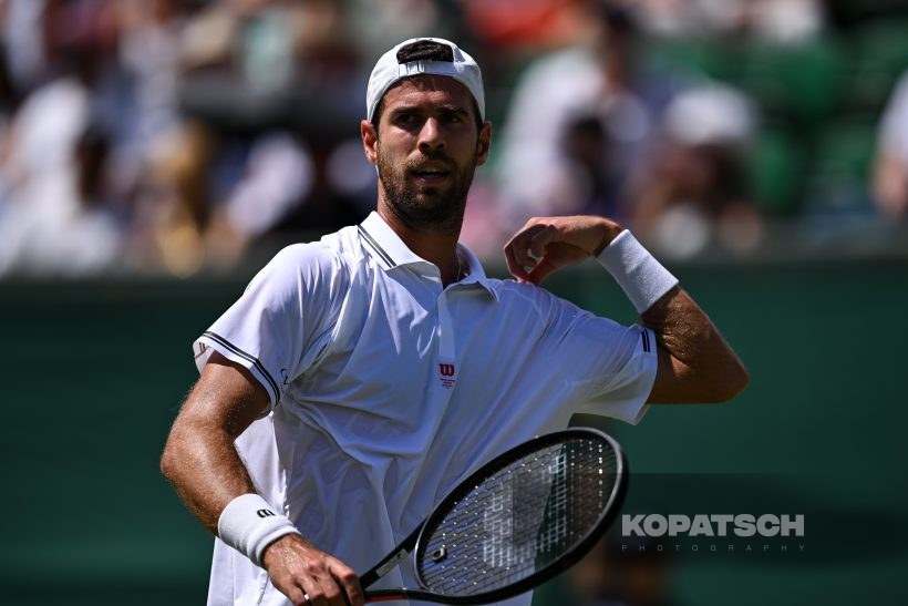 Karen Khachanov of Russia — 2026 Wimbledon
