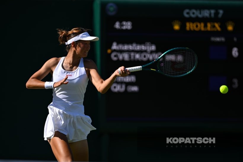Yihan Qu of China — 2026 Wimbledon