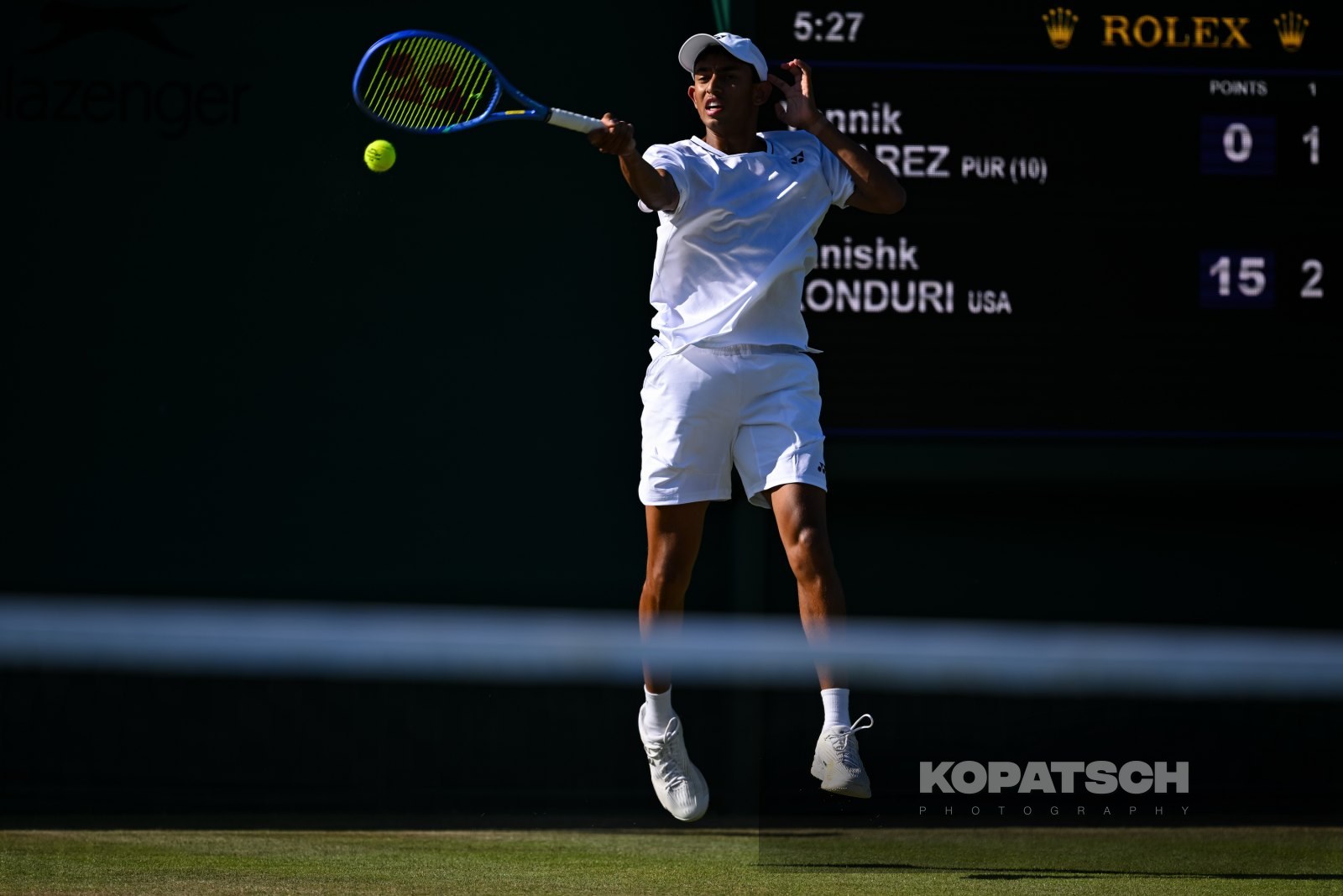 Tanishk Konduri of the United States — 2026 Wimbledon