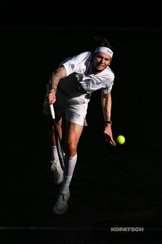 Alexander Bublik of Kazakhstan — 2026 Wimbledon