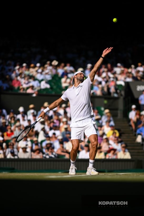 Grigor Dimitrov of Bulgaria — 2026 Wimbledon