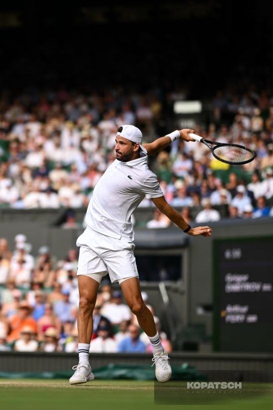 Grigor Dimitrov of Bulgaria — 2026 Wimbledon