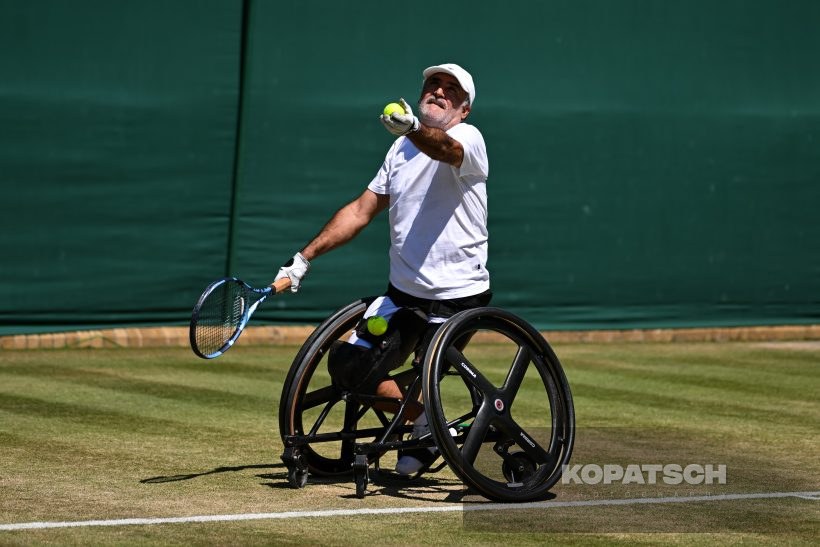 Stephane Houdet of France — 2026 Wimbledon