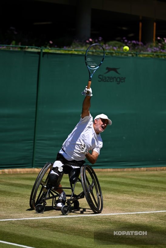Stephane Houdet of France — 2026 Wimbledon