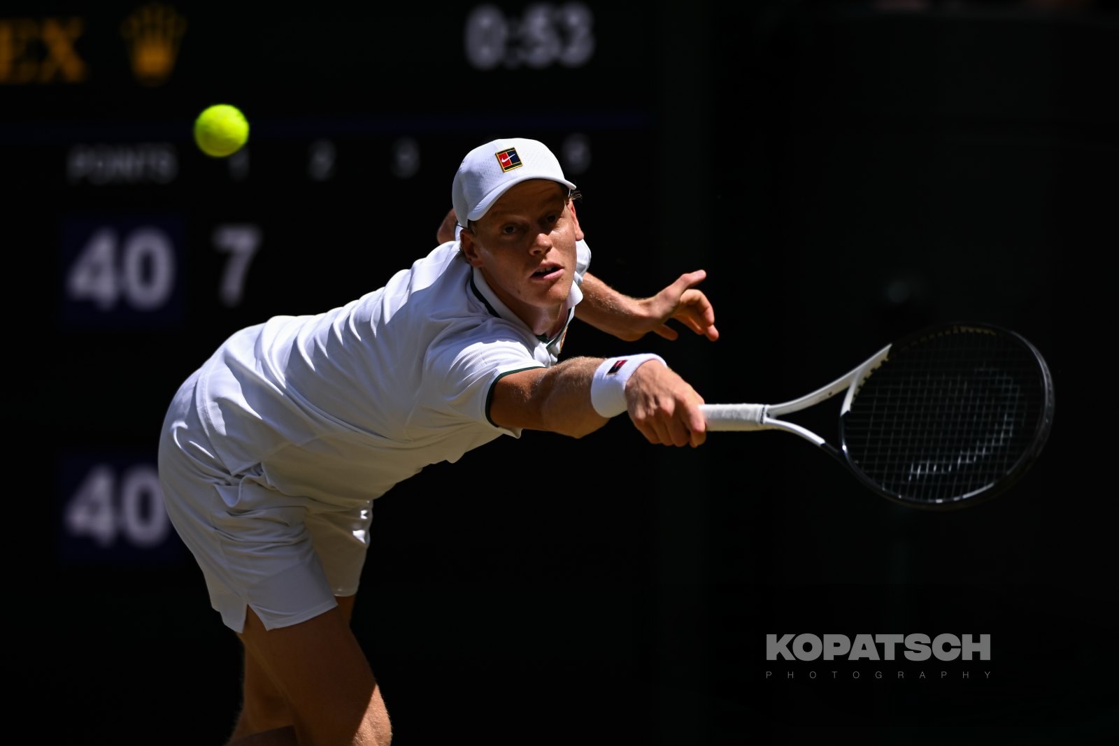 Jannik Sinner of Italy — 2026 Wimbledon