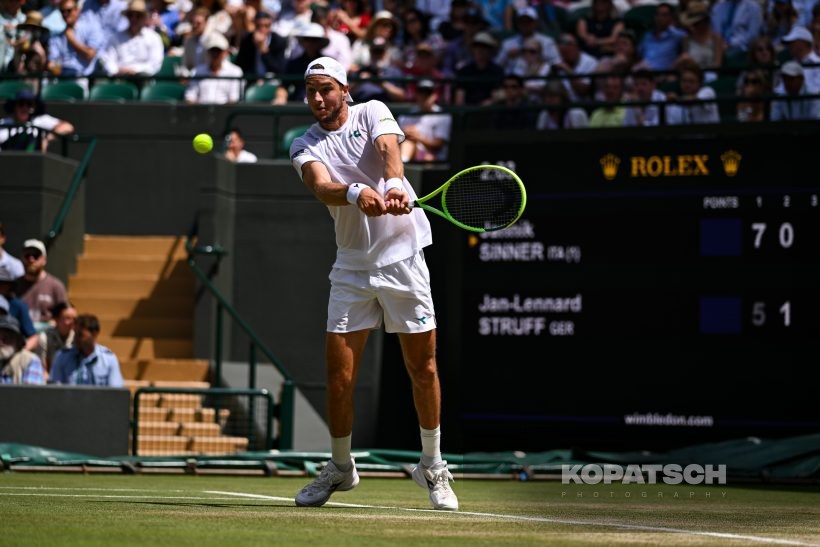 Jan Lennard Struff of Germany — 2026 Wimbledon