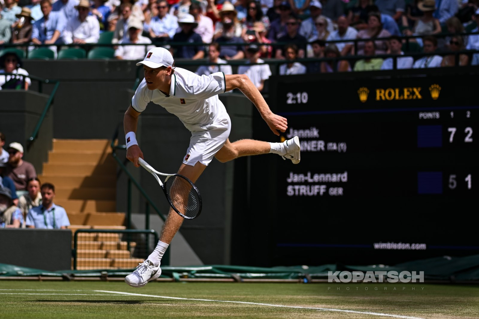 Jannik Sinner of Italy — 2026 Wimbledon
