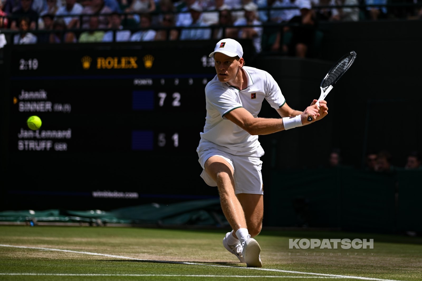 Jannik Sinner of Italy — 2026 Wimbledon