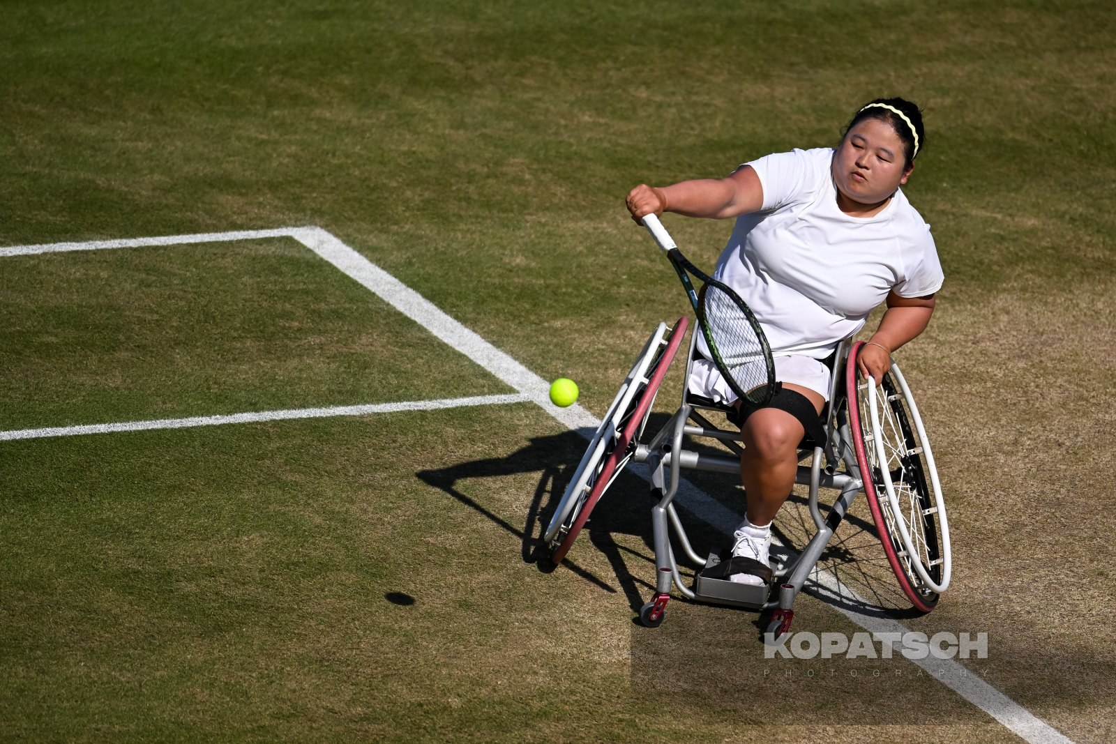Ziying Wang of China — 2026 Wimbledon
