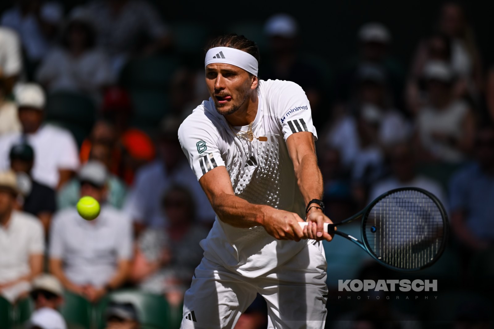 Alexander Zverev of Germany — 2026 Wimbledon