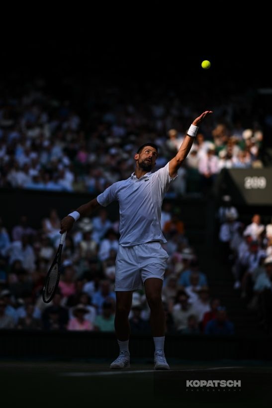 Novak Djokovic of Serbia — 2026 Wimbledon