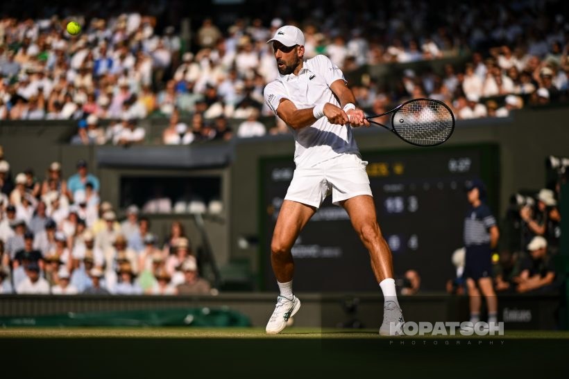 Novak Djokovic of Serbia — 2026 Wimbledon