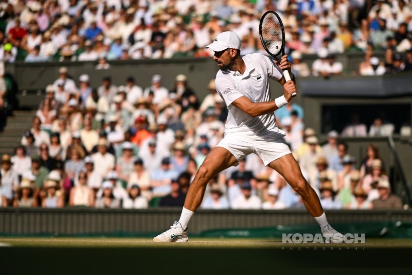 Novak Djokovic of Serbia — 2026 Wimbledon